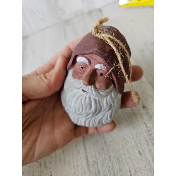 Midwest importers Santa ceramic ornament vintage Xmas tree - Picture 6 of 7